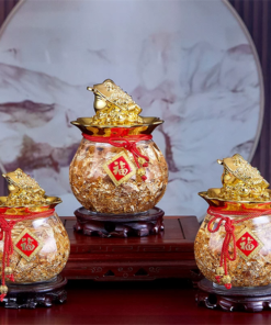 Hũ Vàng Lá Thiềm Thừ Chiêu Tài, Tiến Lộc
