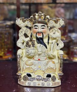 Tượng Thần Phát/ Tượng Thần Tiền Triệu Công Minh Sứ Vàng Ngà