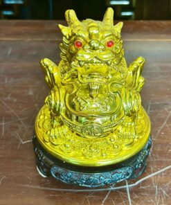 Tỳ Hưu Phong Thủy Đế Xoay Vàng Kim