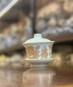Bát Sâm/ Bát Nước Men Vàng Ngà